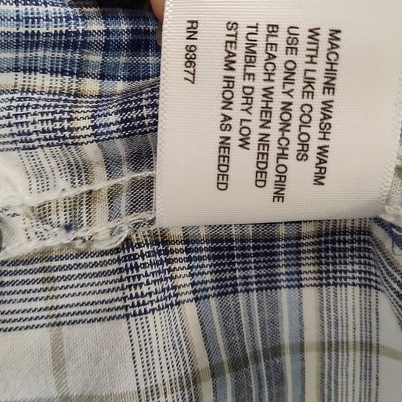 J.F j. Forrar shirt Size:2XL color: blue/white - Picture 5 of 5